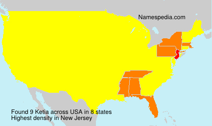 Surname Ketia in USA Surname Ketia in USA