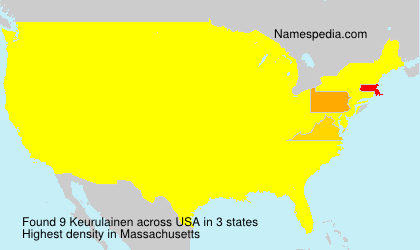 Surname Keurulainen in USA Surname Keurulainen in USA