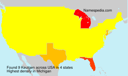 Surname Keutgen in USA Surname Keutgen in USA