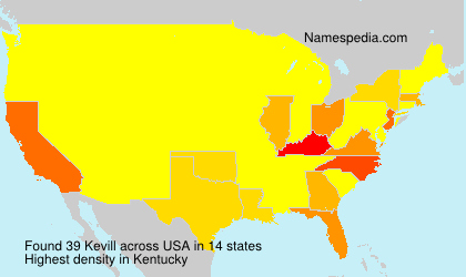 Surname Kevill in USA Surname Kevill in USA
