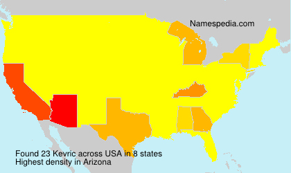 Surname Kevric in USA Surname Kevric in USA