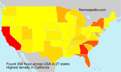 Surname Keye in USA Surname Keye in USA