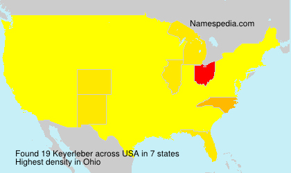 Surname Keyerleber in USA Surname Keyerleber in USA