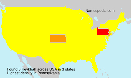 Surname Keykhah in USA Surname Keykhah in USA