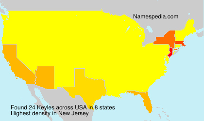 Surname Keyles in USA Surname Keyles in USA