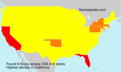 Surname Keyra in USA Surname Keyra in USA