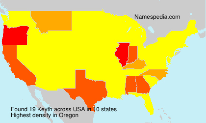 Surname Keyth in USA Surname Keyth in USA