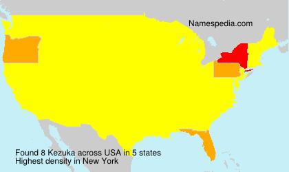 Surname Kezuka in USA Surname Kezuka in USA