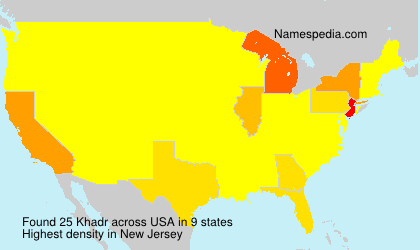 Surname Khadr in USA Surname Khadr in USA