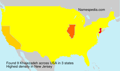 Surname Khajezadeh in USA Surname Khajezadeh in USA
