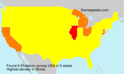 Surname Khaldoon in USA Surname Khaldoon in USA