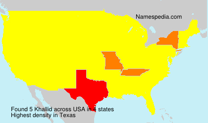 Surname Khallid in USA Surname Khallid in USA