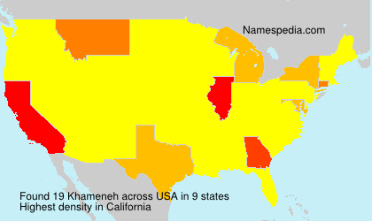 Surname Khameneh in USA Surname Khameneh in USA