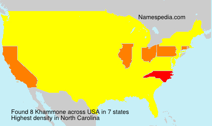 Surname Khammone in USA Surname Khammone in USA