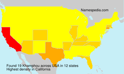 Surname Khamphou in USA Surname Khamphou in USA