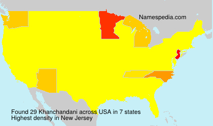 Surname Khanchandani in USA Surname Khanchandani in USA