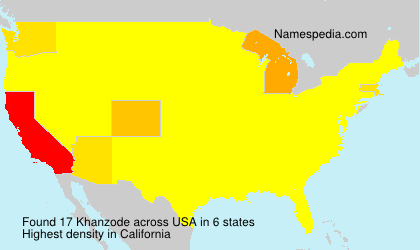 Surname Khanzode in USA Surname Khanzode in USA