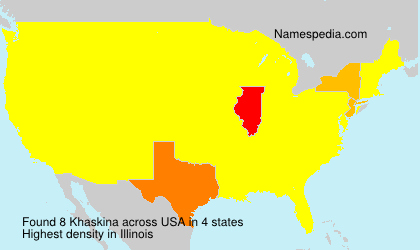 Surname Khaskina in USA