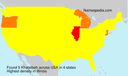 Surname Khatatbeh in USA Surname Khatatbeh in USA