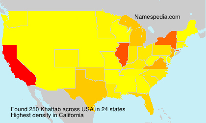Surname Khattab in USA Surname Khattab in USA