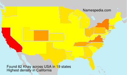 Surname Khay in USA Surname Khay in USA