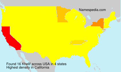 Surname Khelif in USA Surname Khelif in USA