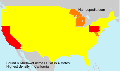 Surname Khetawat in USA Surname Khetawat in USA