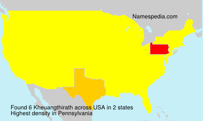 Surname Kheuangthirath in USA Surname Kheuangthirath in USA
