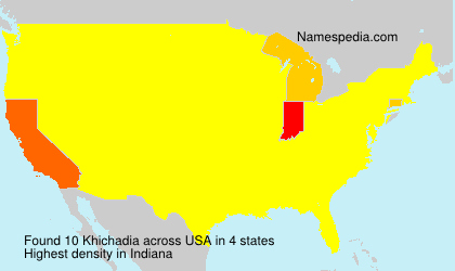 Surname Khichadia in USA Surname Khichadia in USA