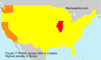 Surname Khilfeh in USA Surname Khilfeh in USA