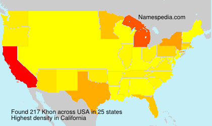 Surname Khon in USA Surname Khon in USA