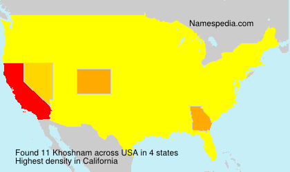 Surname Khoshnam in USA Surname Khoshnam in USA