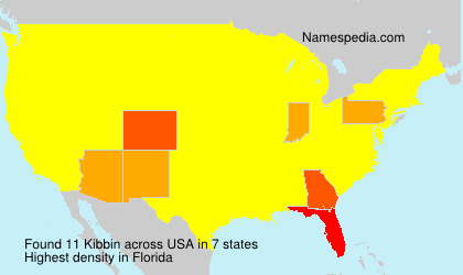 Surname Kibbin in USA Surname Kibbin in USA