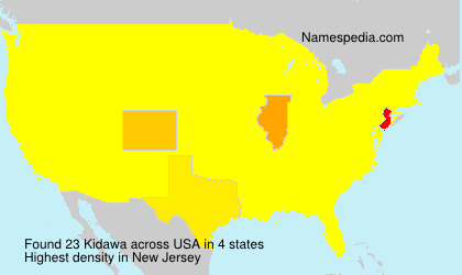 Surname Kidawa in USA Surname Kidawa in USA