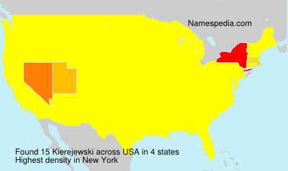 Surname Kierejewski in USA Surname Kierejewski in USA