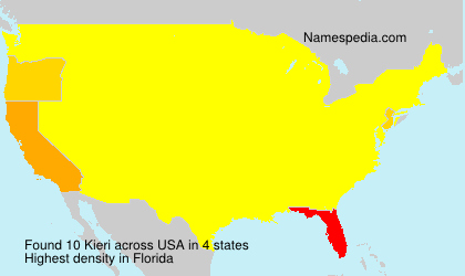Surname Kieri in USA Surname Kieri in USA