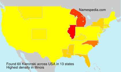 Surname Kieronski in USA Surname Kieronski in USA