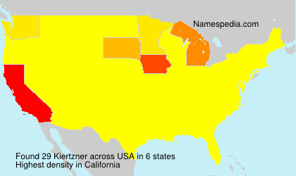 Surname Kiertzner in USA Surname Kiertzner in USA