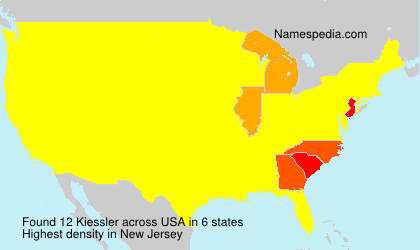 Surname Kiessler in USA Surname Kiessler in USA