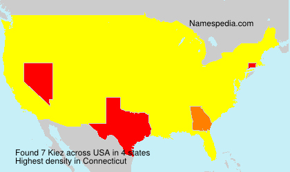 Surname Kiez in USA Surname Kiez in USA