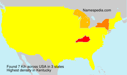 Surname Kih in USA Surname Kih in USA