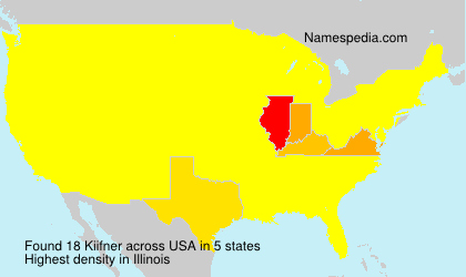 Surname Kiifner in USA Surname Kiifner in USA