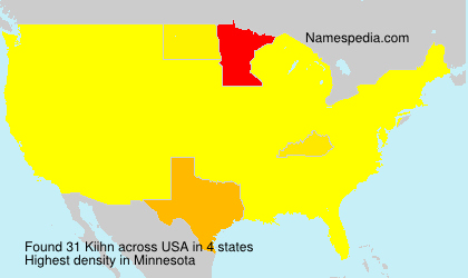 Surname Kiihn in USA Surname Kiihn in USA