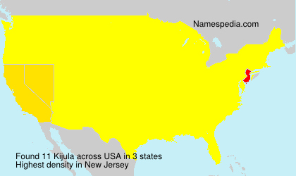 Surname Kijula in USA Surname Kijula in USA