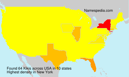 Surname Kikis in USA Surname Kikis in USA
