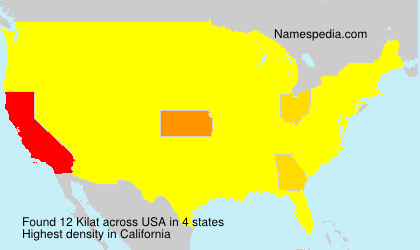 Surname Kilat in USA Surname Kilat in USA