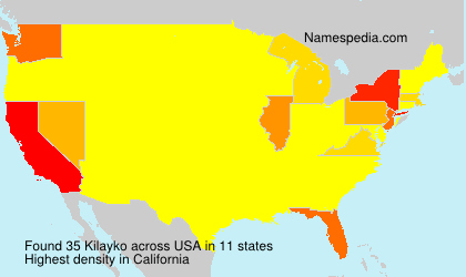 Surname Kilayko in USA Surname Kilayko in USA