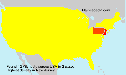 Surname Kilchesty in USA Surname Kilchesty in USA