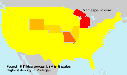Surname Kildau in USA Surname Kildau in USA
