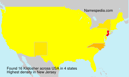 Surname Kildosher in USA Surname Kildosher in USA